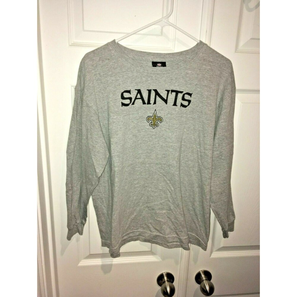 New Orleans Saints Official NFL Apparel Kids Youth Size XL (18/20) Shirt L/S
